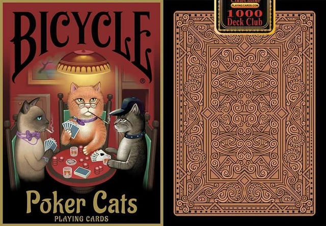 Alt view image 6 of 6 - Bicycle Poker Cats V2 Playing Cards