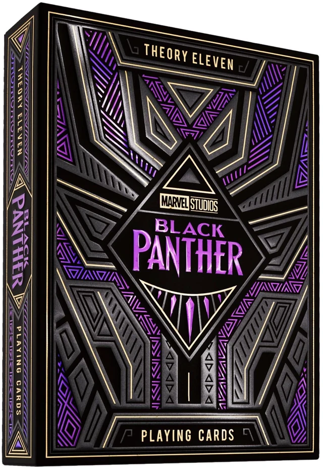 Main image of theory11 Black Panther Premium Marvel Playing Cards