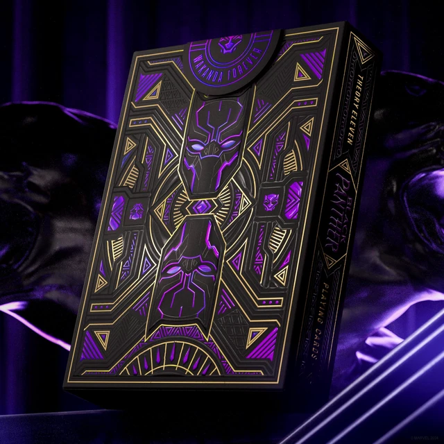 Alt view image 3 of 7 - theory11 Black Panther Premium Marvel Playing Cards