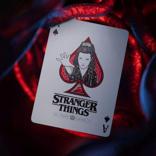 Alt view image 2 of 7 - theory11 Stranger Things Premium Playing Cards, Poker Size Standard Index