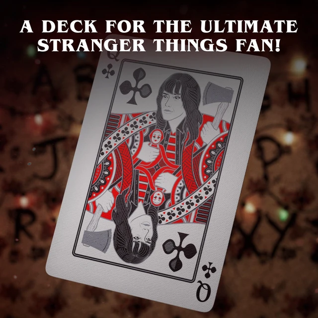 Alt view image 6 of 7 - theory11 Stranger Things Premium Playing Cards, Poker Size Standard Index
