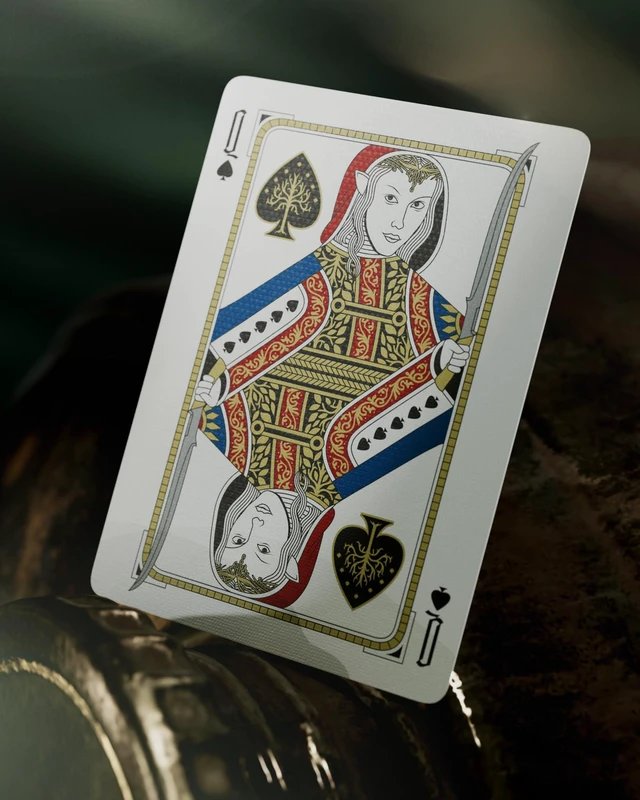 Alt view image 4 of 7 - theory11 Lord of The Rings Playing Cards