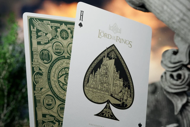 Alt view image 6 of 7 - theory11 Lord of The Rings Playing Cards