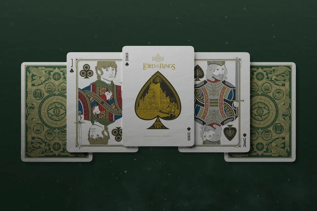 Alt view image 5 of 7 - theory11 Lord of The Rings Playing Cards