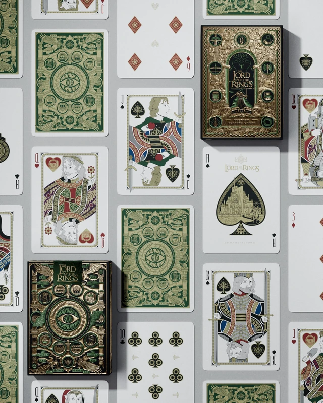 Alt view image 7 of 7 - theory11 Lord of The Rings Playing Cards