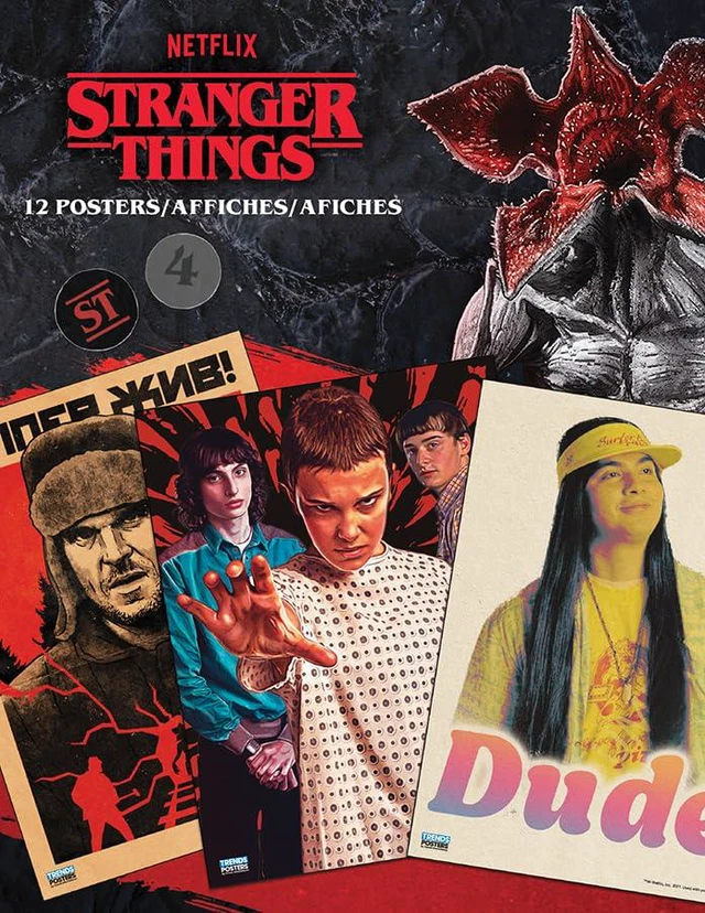 Alt view image 2 of 5 - Netflix Stranger Things: Season 4 Poster Book
