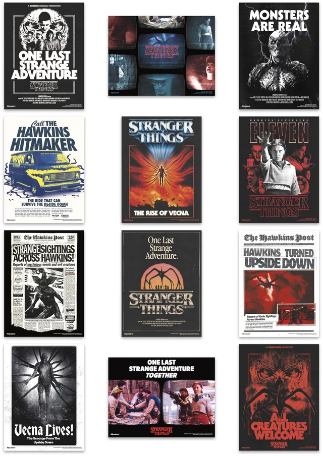 Main image of Netflix Stranger Things: Season 5 (2025) Poster Book Poster Book