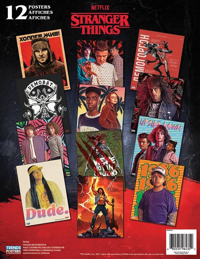 Alt view image 3 of 5 - Netflix Stranger Things: Season 4 Poster Book