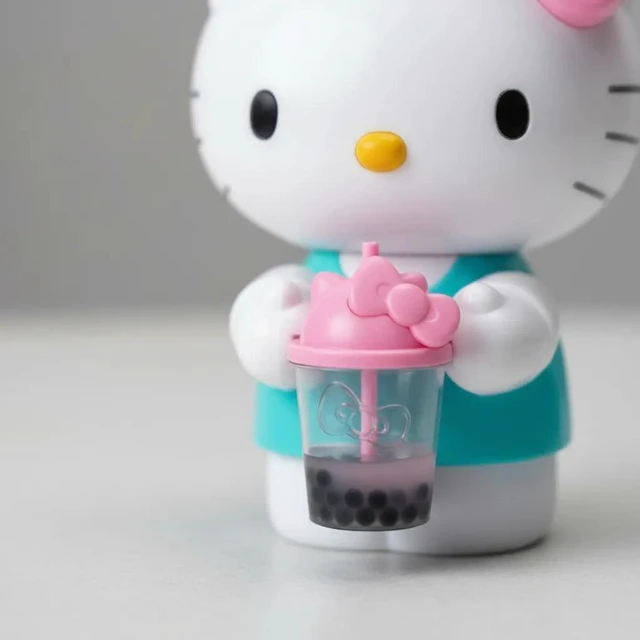 Alt view image 5 of 7 - Hello Kitty Boba Tea Interactive Figure
