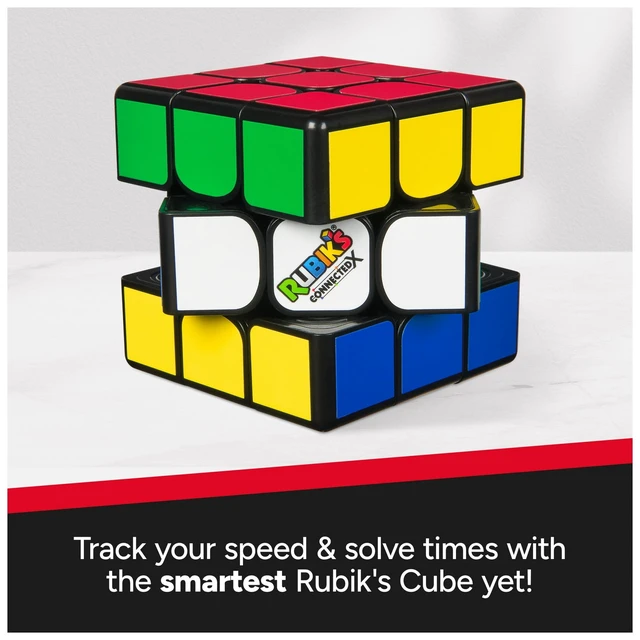 Alt view image 3 of 7 - Rubiks Cube ConnectedX, Bluetooth Enabled 3x3 Classic Cube
