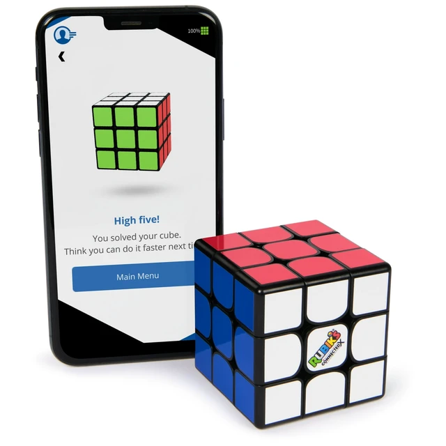 Alt view image 6 of 7 - Rubiks Cube ConnectedX, Bluetooth Enabled 3x3 Classic Cube
