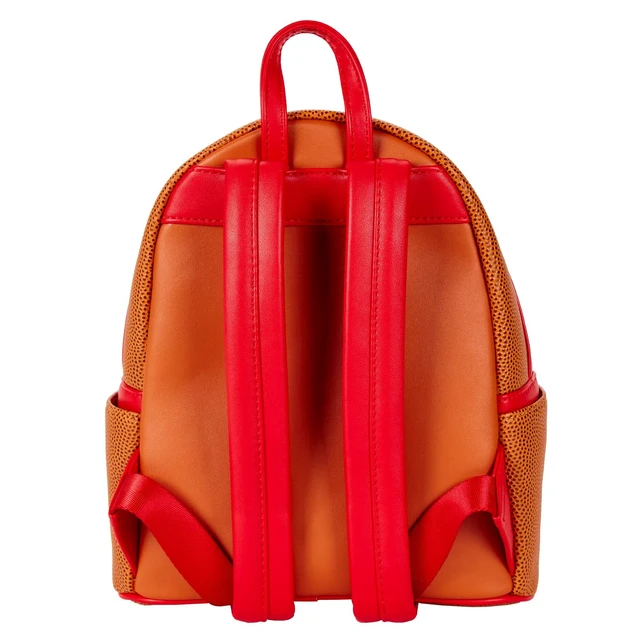 Alt view image 5 of 6 - Loungefly NBA: Chicago Bulls Basketball Mini-Backpack