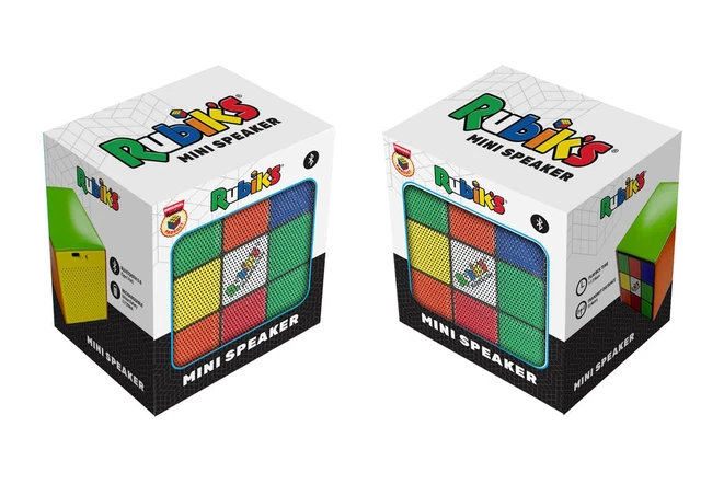 Alt view image 3 of 4 - Rubik's Cube Portable Mini Speaker