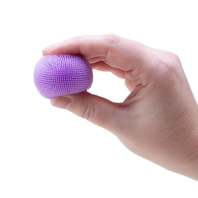 Alt view image 4 of 6 - Schylling Teenie NeeDoh 3-pack Fuzz Balls - Teenie 1" Squish Toys