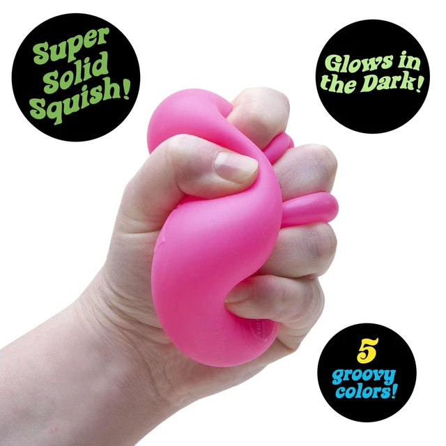 Alt view image 3 of 6 - Schylling NeeDoh Nice Cube Glow - Super Solid Glow in The Dark Squish Sensory Toy