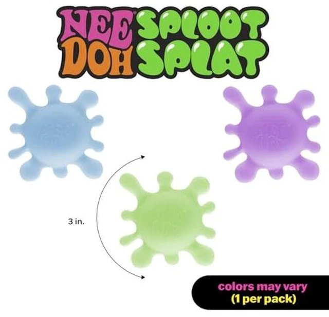 Alt view image 5 of 7 - Schylling NeeDoh SplootSplat - Random Color Sensory Squish Toy