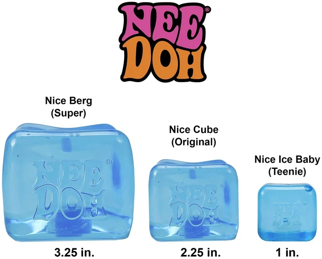 Alt view image 7 of 7 - Schylling NeeDoh Nice Berg - Giant Super Solid Squish