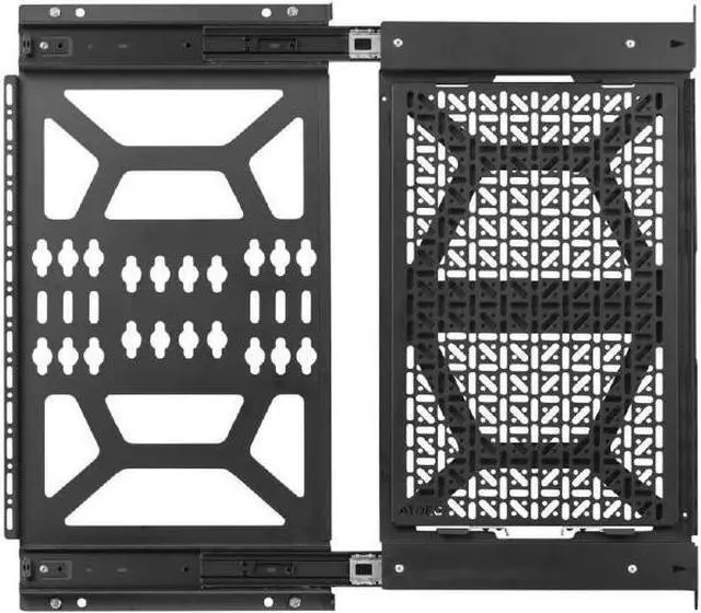 Alt view image 4 of 7 - Atdec Media Storage Sliding Panel Universal Mounting Holes ADACPS