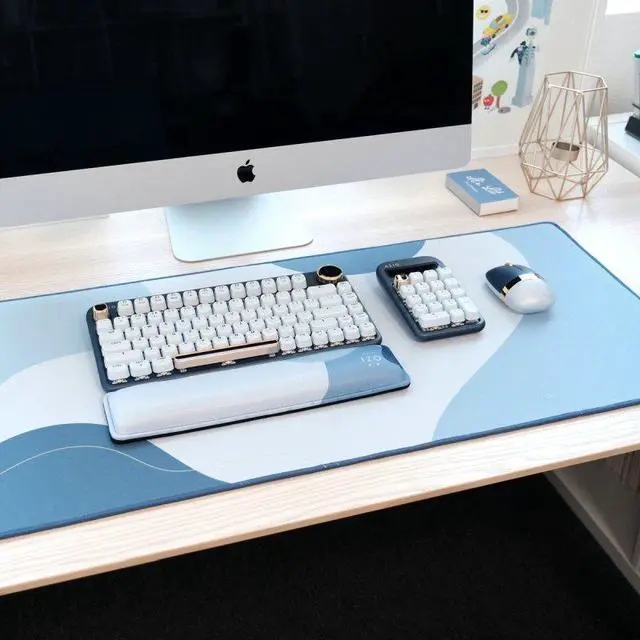 Alt view image 7 of 8 - AZIO IZO MOUSE PAD LARGE, BLUE IRIS