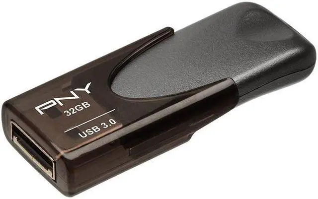 Alt view image 19 of 20 - PNY - Elite Turbo Attache 4 32GB USB 3.0 Type A Flash Drive - Black
