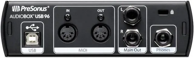 Alt view image 15 of 20 - PreSonus AudioBox 96 USB 2.0 Audio Recording Interface