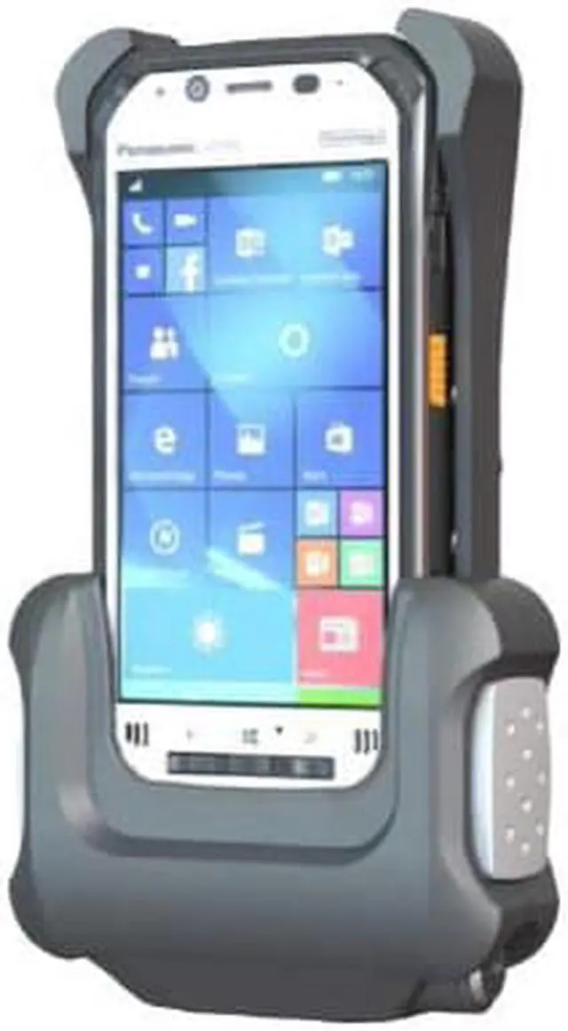 Alt view image 5 of 17 - Panasonic - GJ-N1-VD0 - Panasonic Gamber-Johnson FZ-F1/N1 Rugged Handheld Tablet Powered Cradle - Docking - Handheld Computer - TAA Compliant