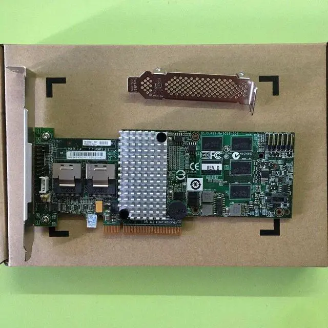 Alt view image 6 of 9 - Lsi 9260-8I  Logic Megaraid 92608I 8Port Pci Express X8 512Mb Sas Raid Controller Card