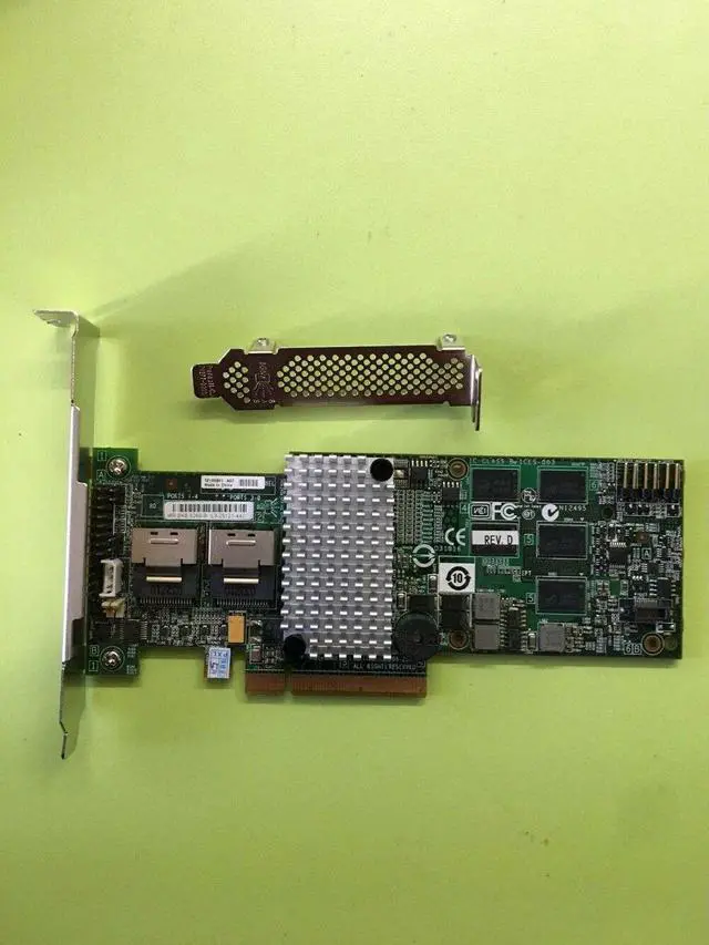 Alt view image 7 of 9 - Lsi 9260-8I  Logic Megaraid 92608I 8Port Pci Express X8 512Mb Sas Raid Controller Card