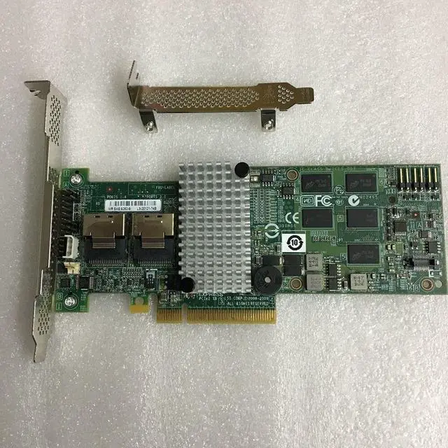 Alt view image 9 of 9 - Lsi 9260-8I  Logic Megaraid 92608I 8Port Pci Express X8 512Mb Sas Raid Controller Card
