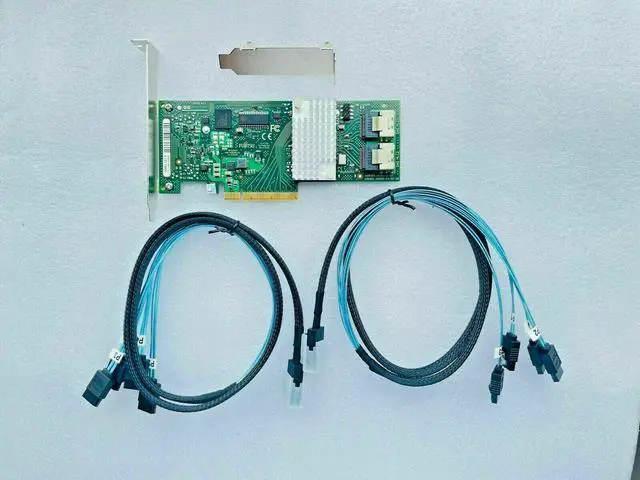 Alt view image 4 of 4 - Fujitsu 9211-8i D2607 6G HBA LSI FW:P20 IT Mode ZFS FreeNAS unRAID+2* SFF-8087