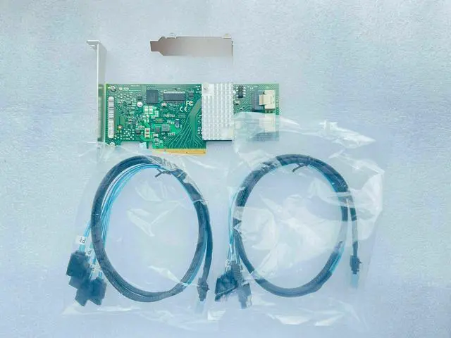 Main image of Fujitsu 9211-8i D2607 6G HBA LSI FW:P20 IT Mode ZFS FreeNAS unRAID+2* SFF-8087