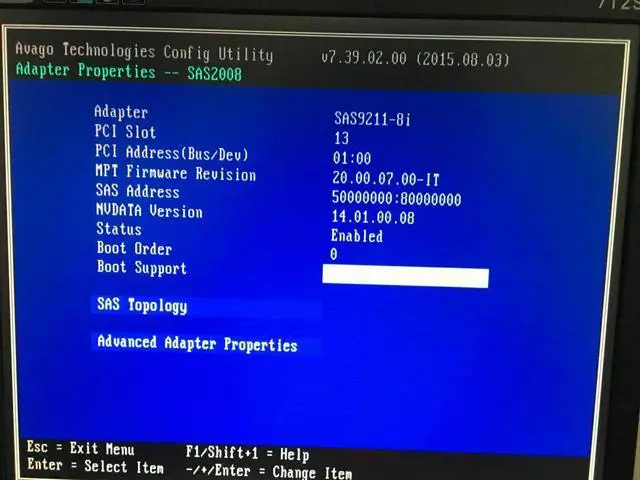 Alt view image 4 of 4 - LSI 9201-8i = (9211-8i) 6Gbps SAS HBA FW: P20 IT Mode ZFS FreeNAS unRAID+ 8087 SATA Cable