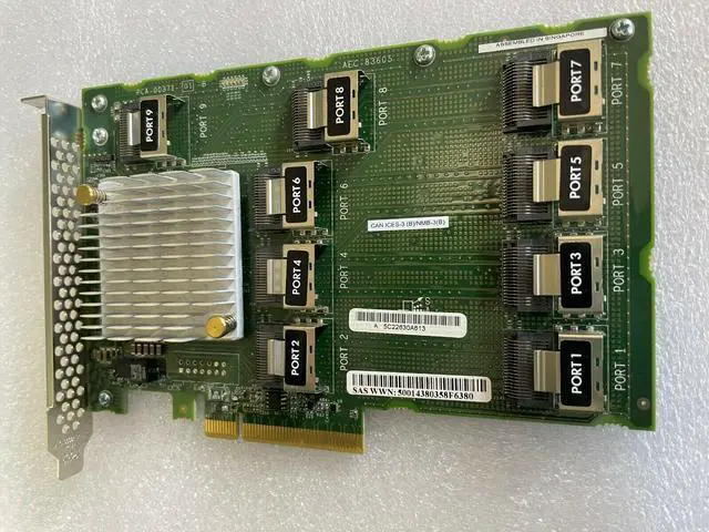 Alt view image 2 of 5 - AEC-83605 727250-B21 HP 12Gb SAS Expander for DL380 G9 761879-001 727253-001
