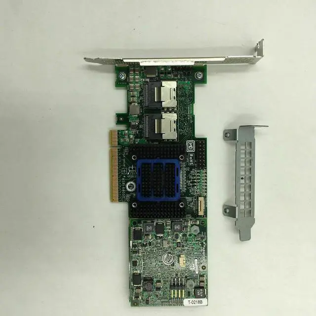 Alt view image 2 of 6 - ASR-6805T Adaptec RAID 6805T 8Port PCI-E 512MB Cache SAS RAID Controller