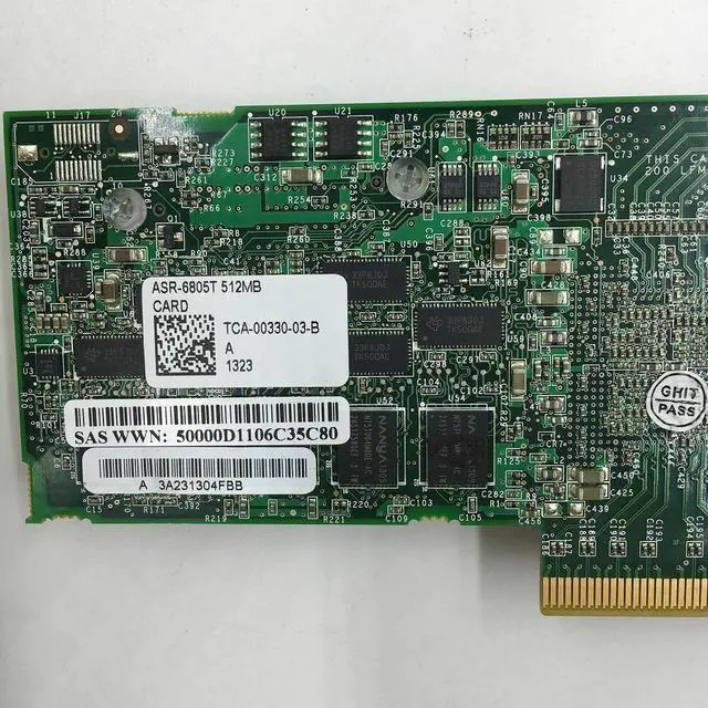 Alt view image 4 of 6 - ASR-6805T Adaptec RAID 6805T 8Port PCI-E 512MB Cache SAS RAID Controller