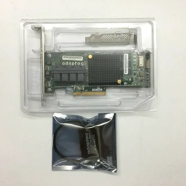 Main image of Adaptec ASR-71605 16 Ports 2274400-R Raid Card AFM-700 1GB Cache & BBU Battery