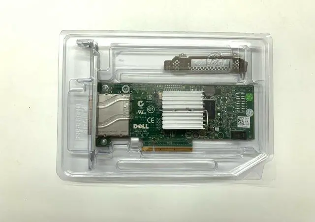 Alt view image 2 of 6 - For Dell H200E 6Gb/s SAS PCIe HBA 2 Port Ext SFF-8088 12DNW LSI SAS 2008=LSI 9200-8E