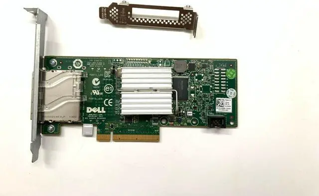 Main image of For Dell H200E 6Gb/s SAS PCIe HBA 2 Port Ext SFF-8088 12DNW LSI SAS 2008=LSI 9200-8E