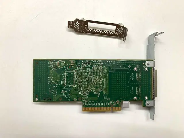 Alt view image 5 of 6 - For Dell H200E 6Gb/s SAS PCIe HBA 2 Port Ext SFF-8088 12DNW LSI SAS 2008=LSI 9200-8E