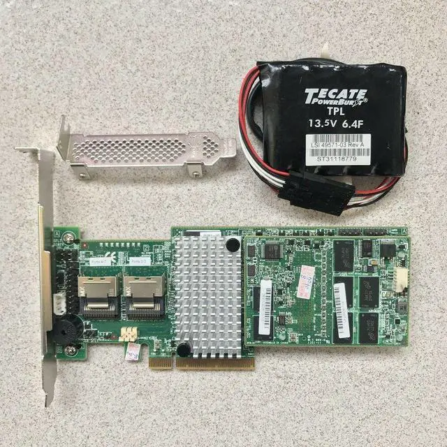 LSI MegaRaid 9270CV-8i 1GB Cache SAS SATA RAID PCIe 3.0 6Gbps =LSI 9270-8i #A6-4