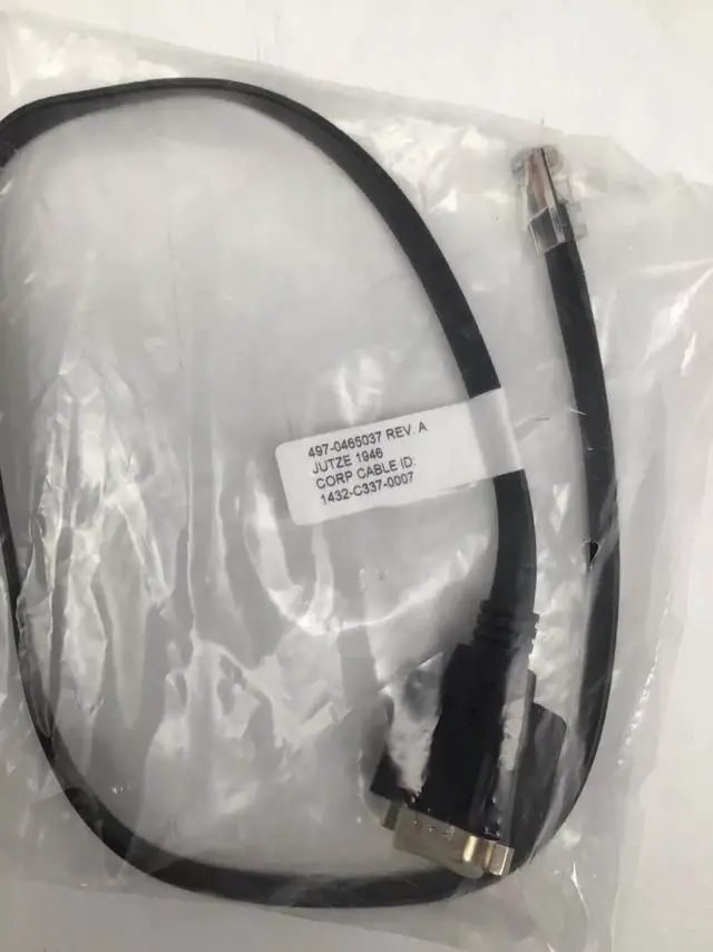 Main image of NCR 497-0465037 1432-C337-0007 DB9 Serial Cable Adapter
