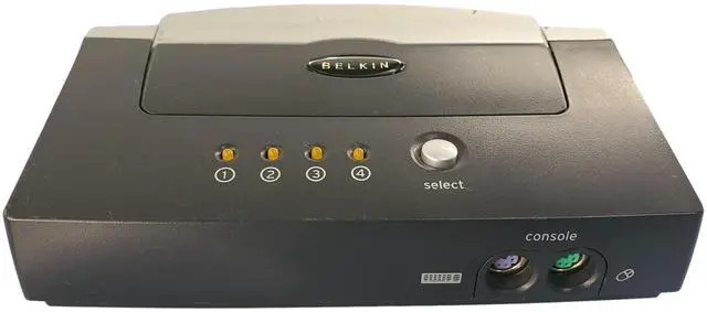Main image of Belkin F1DB104P OmniView E Series 4-Port KVM Switch