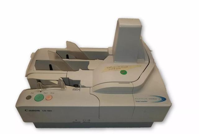 Main image of Canon CR 180 Image Formula Check Scanner M11046 High Speed Scanner & Endorser