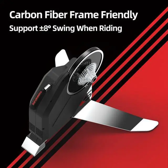 Alt view image 5 of 6 - IGPSPORT ThinkRider X5Neo Smart Bike Trainer with Built-in Power Meter, ANT+ & BLE Compatible, Max 2000 Watts, Simulates 15% Slope, Zwift Ready - Cycling Accessory