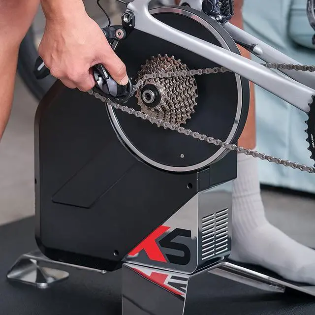 Alt view image 4 of 6 - IGPSPORT ThinkRider X5Neo Smart Bike Trainer with Built-in Power Meter, ANT+ & BLE Compatible, Max 2000 Watts, Simulates 15% Slope, Zwift Ready - Cycling Accessory
