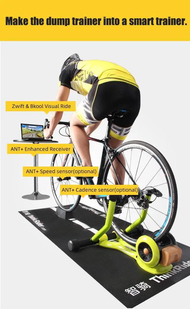 Alt view image 6 of 6 - ThinkRider USB ANT+ Stick Dongle Adapter Wireless Receiver for Wahoo,Suunto, Zwift, TacX,Bkool, TrainerRoad,Work with any ANT+  Bicycle Trainer