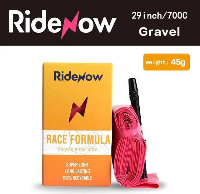 Alt view image 2 of 2 - RideNow 45g TPU 29inch 1.3-2.5 MTB 700 x 32-47C Road Bike Inner Tube with Presta Valve  65mm Superlight Bicycle Tube 29inch 1.5-2.2 [Valve length:65mm]