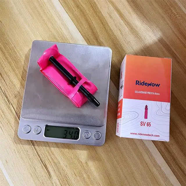 Alt view image 5 of 5 - brobike RideNow Ultralight Road Bicycle TPU Inner Tube 700C Bike Tire - Super Light 65mm French Valve, Small Pink Cycling Accessory