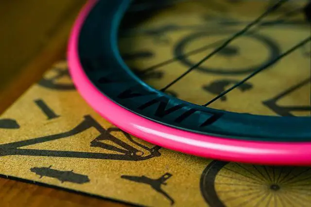 Alt view image 4 of 5 - brobike RideNow Ultralight Road Bicycle TPU Inner Tube 700C Bike Tire - Super Light 65mm French Valve, Small Pink Cycling Accessory
