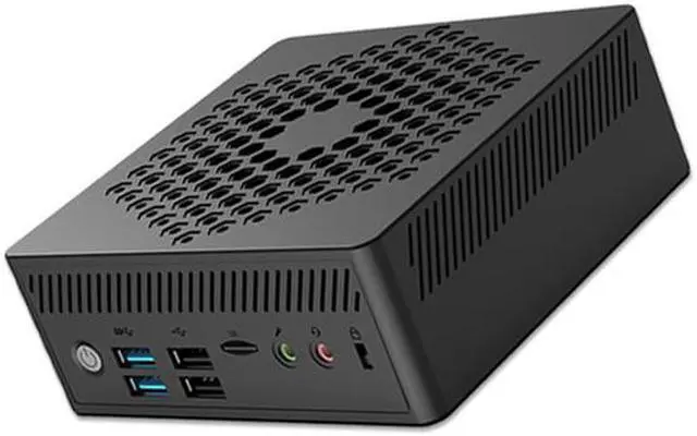 NEOSMAY Mini PC Fanless Intel Pentium N6005 Thin Client Computer Intel UHD Graphics 8GB DDR4 RAM 128GB SSD Micro Desktop Windows 11 pro 4K Triple Screen WiFi 6 Gigabit Ethernet
